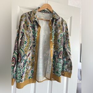 Top with motif - Multicolor